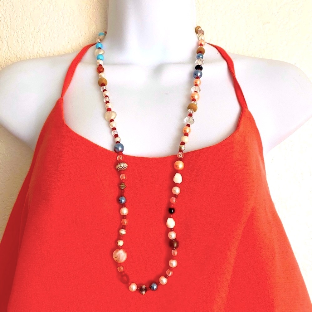 Vintage beaded necklace